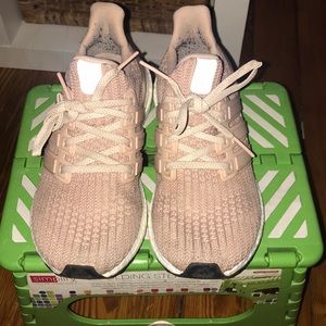 ADIDAS ULTRA BOOST- blush pink sneakers